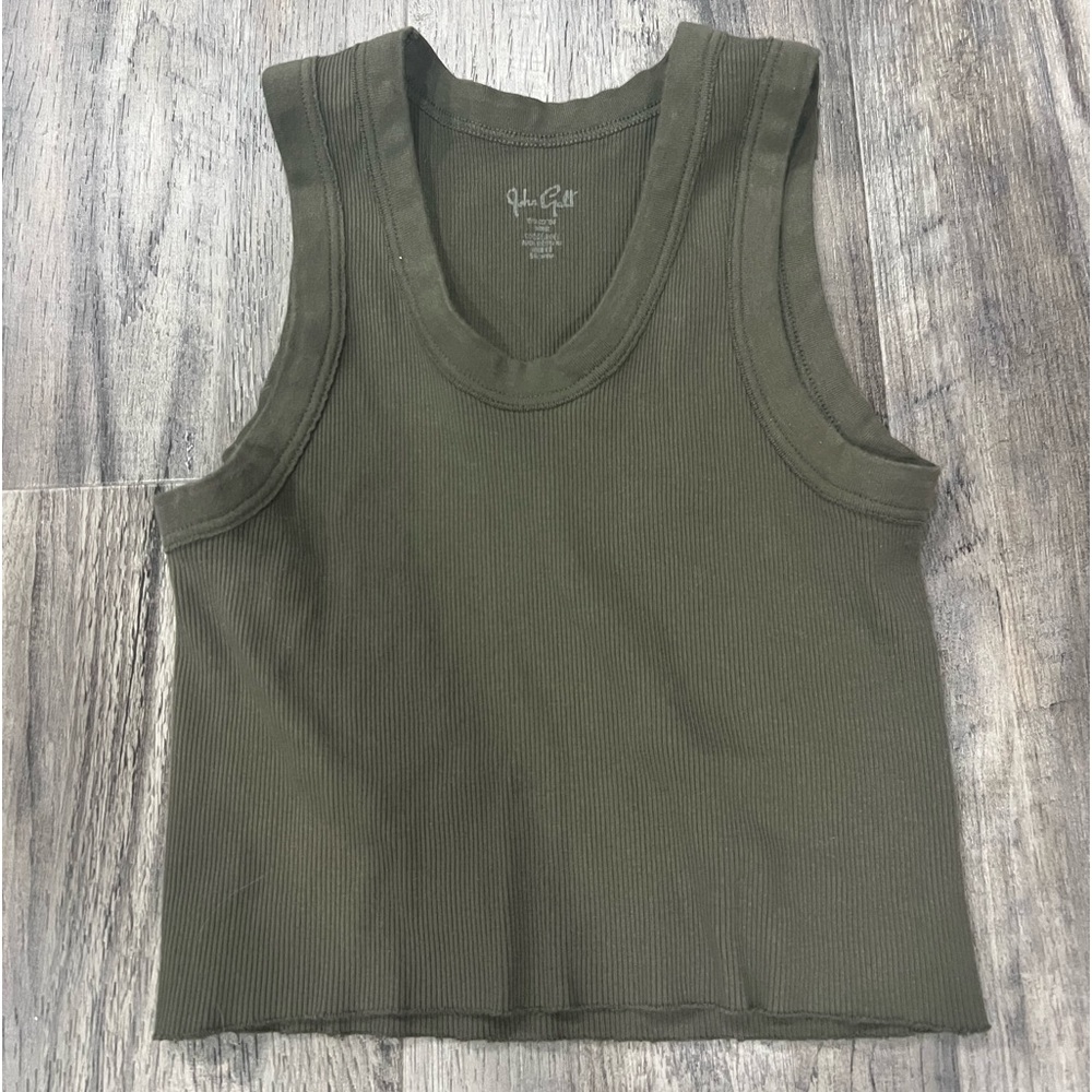 Brandy Melville Green Tank Women’s One Size